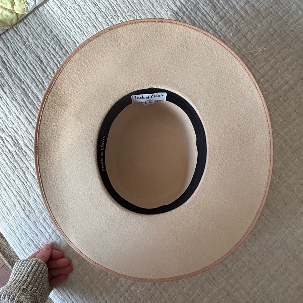 Lack of Color Ivory Rancher Boater Hat - Picture 8 of 9